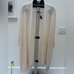NWT Zara Knit Soft Beige Cardigan/Duster